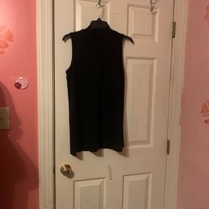 Black high neck tank top perfect for business wear